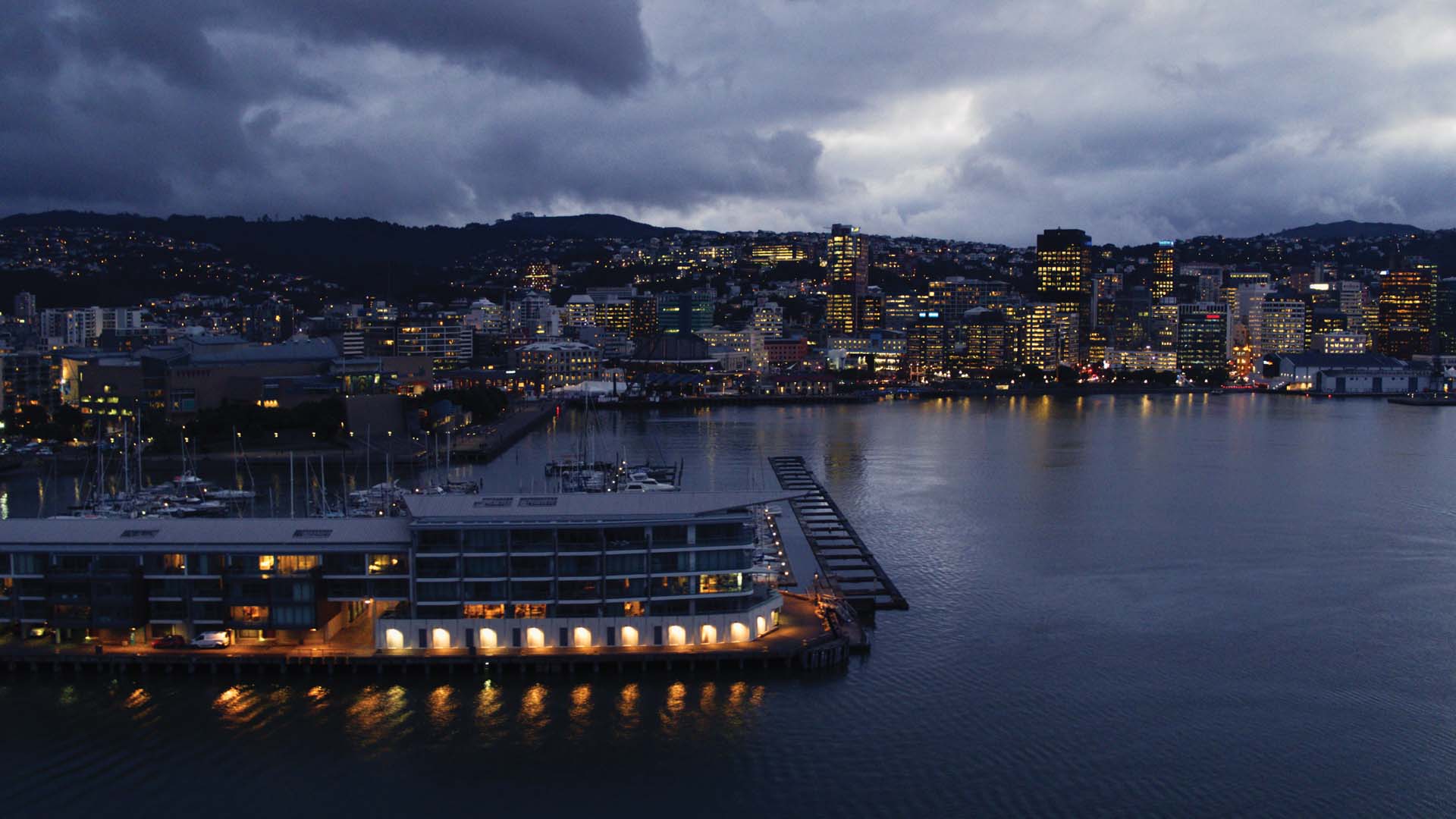 Image showing Wellington Harbour
