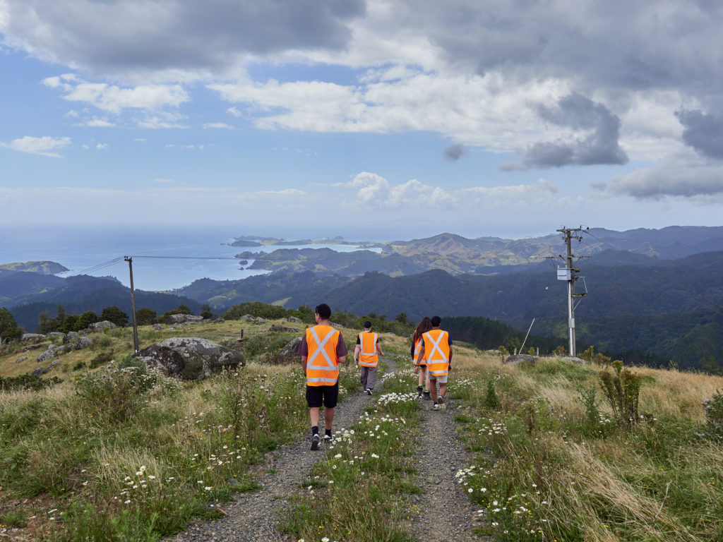 Students who received internships out on site