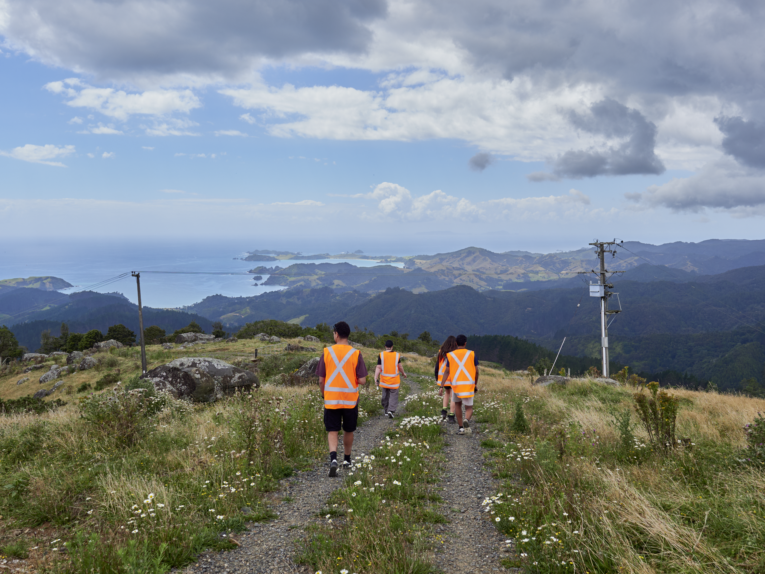 Students who received internships out on site